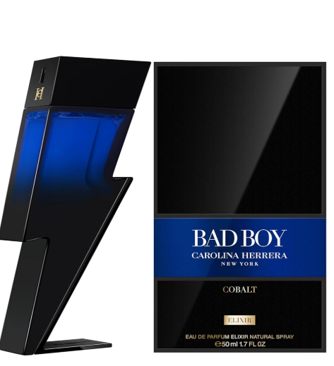 CAROLINA HERRERA BAD BOY COBALT ELIXIR 3.4 EAU DE PARFUM SPRAY
