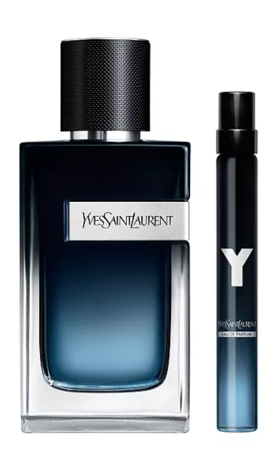 YSL Y 2 PCS SET FOR MEN: 2 OZ EAU DE PARFUM SPRAY + 0.33 EAU DE PARFUM SPRAY SOLD OUT