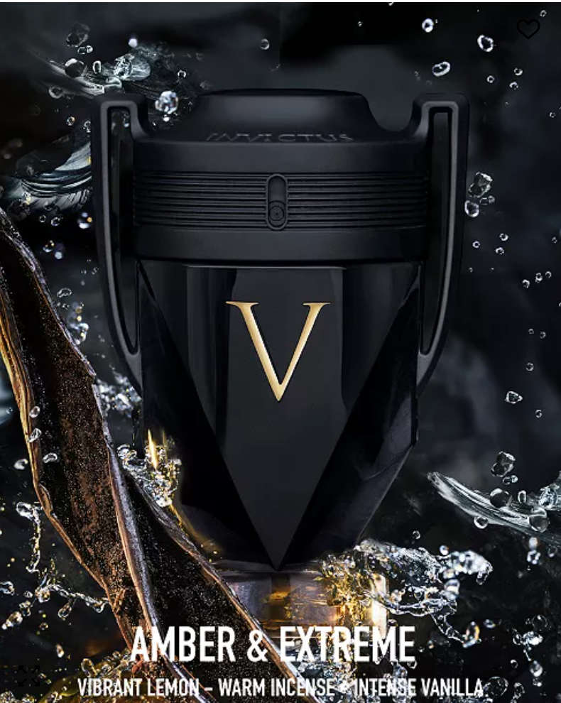 PACO RABANNE INVICTUS VICTORY EXTREME 3.4 EAU DE PARFUM SPRAY FOR MEN