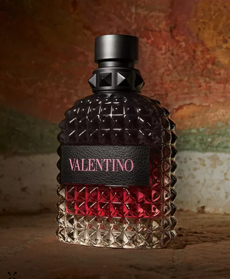 VALENTINO UOMO BORN IN ROMA INTENSE 2 PCS SET FOR MEN: 1.7 EAU DE PARFUM SPRAY + 0.5 EAU DE PARFUM SPRAY
