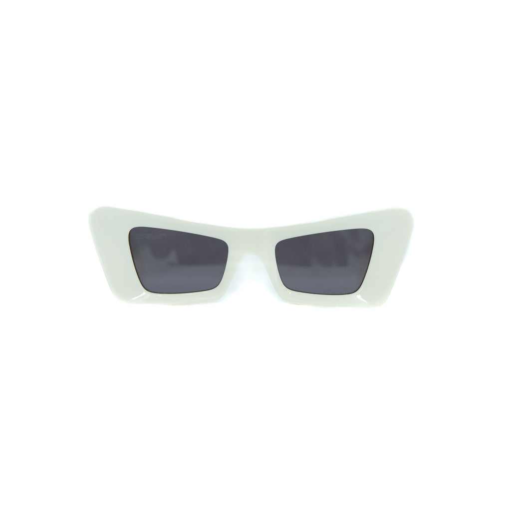 Off White Accra Sunglasses in White
