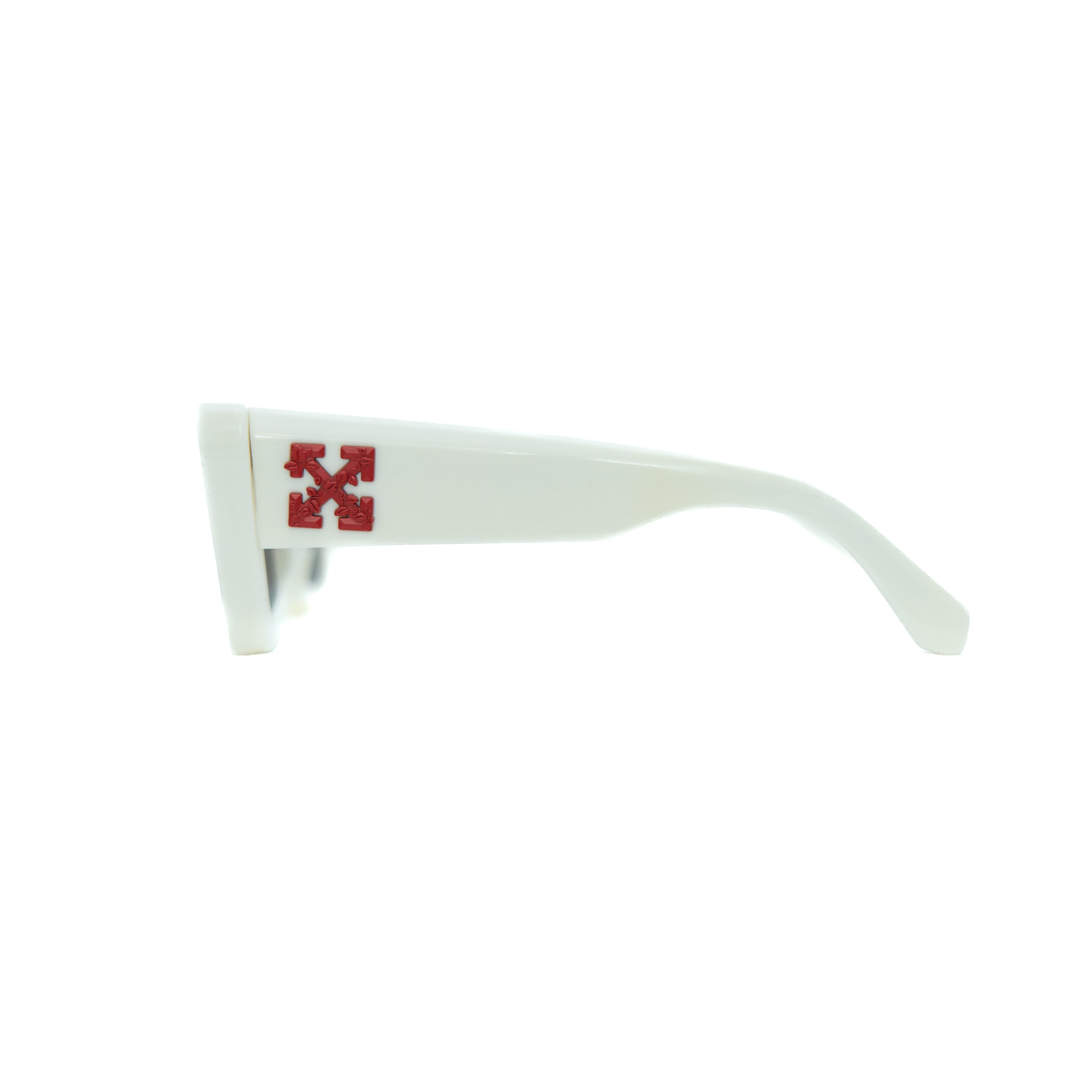 Off White Accra Sunglasses in White