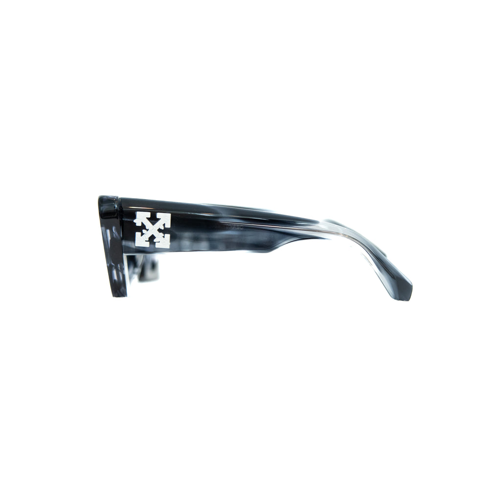 NEW OFF-WHITE SUNGLASSES, GREY BLUE WOMEN EYEWEAR OFF-WHITE ACCRA Navy Marble
