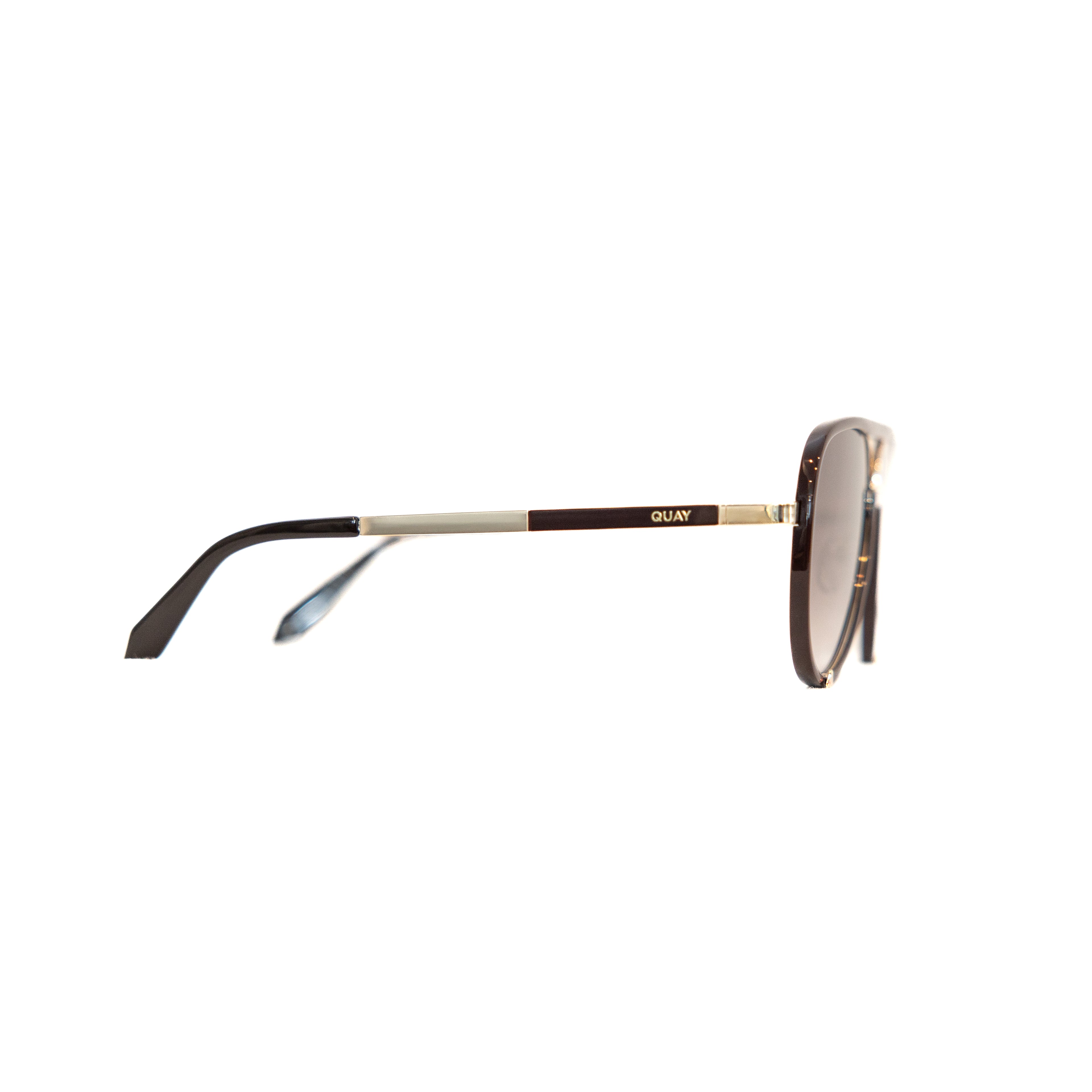 Quay High Profile Large Aviator Sunglasses
